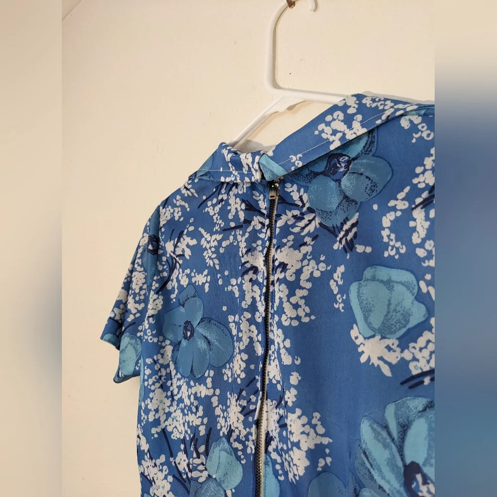 Vintage - 70s Handmade Dress - Picture 3 of 4